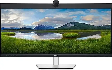 Monitor Dell P3424WEB curvo 34'' videoconferência 