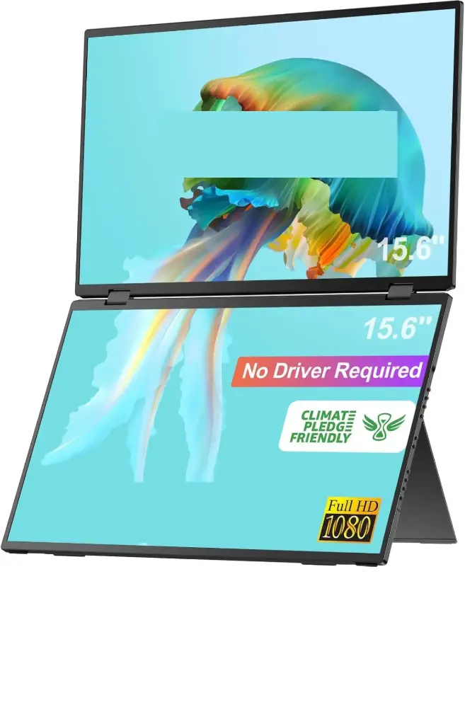 MONITOR DOBRAVEL 15.6" DUAL FULL HD