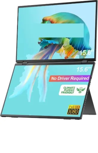 MONITOR DOBRAVEL 15.6" DUAL FULL HD